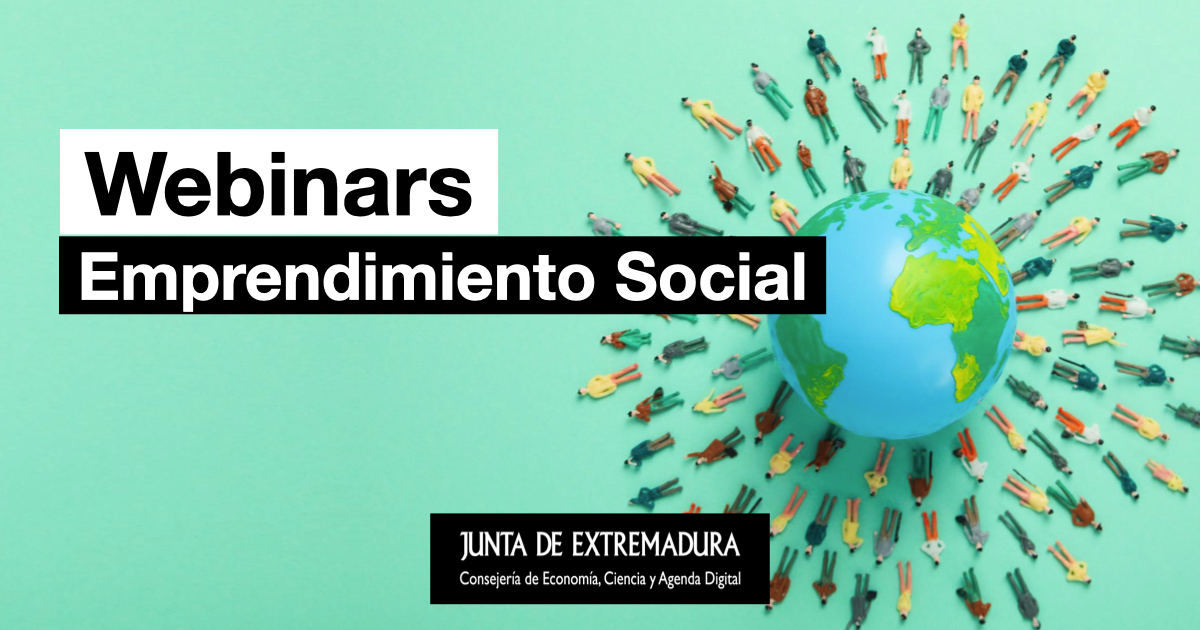 Participa en los próximos webinars sobre emprendimiento social