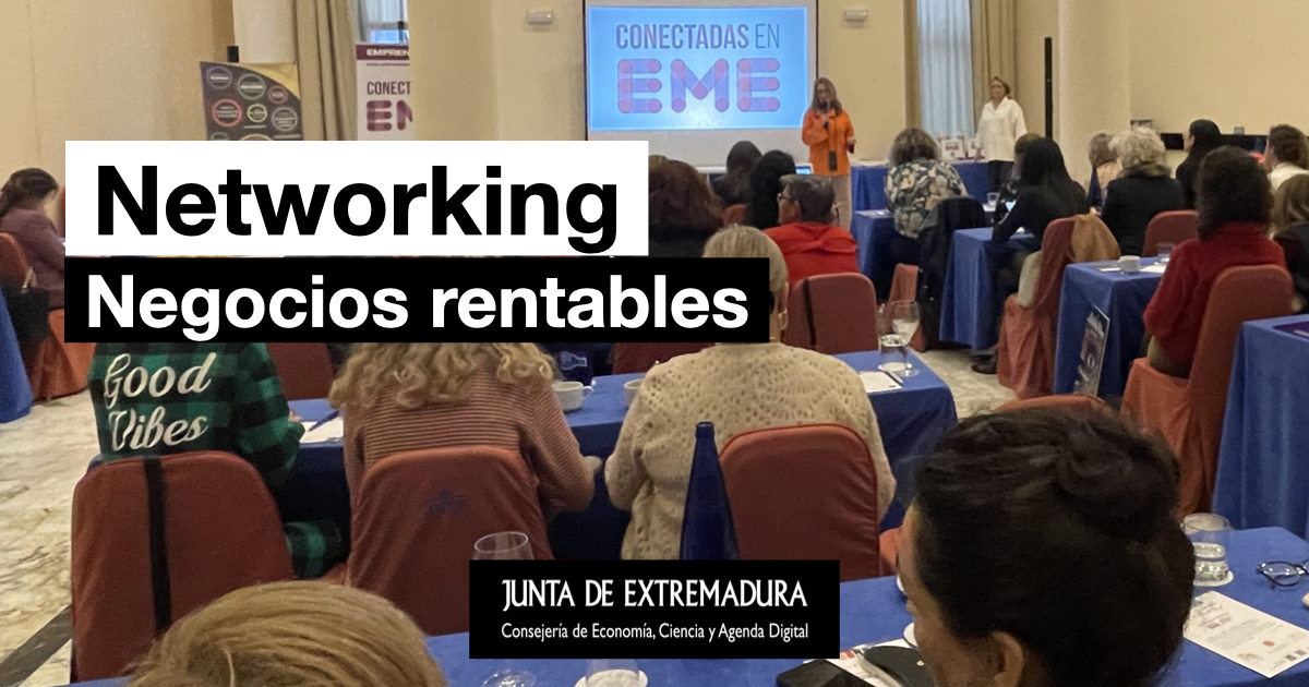 La red profesional Conectadas en EME organiza un desayuno el 18 de abril en Almendral