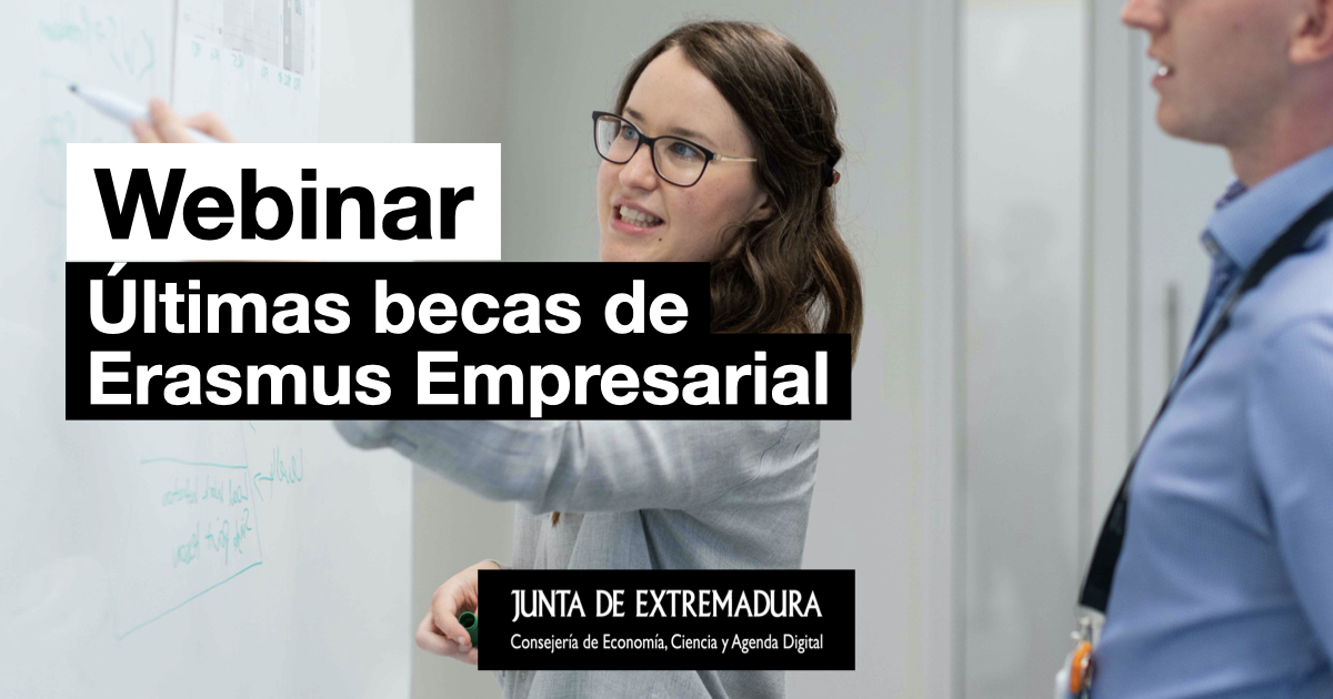 Participa en la jornada informativa sobre las Becas Erasmus Empresarial el 30 de junio